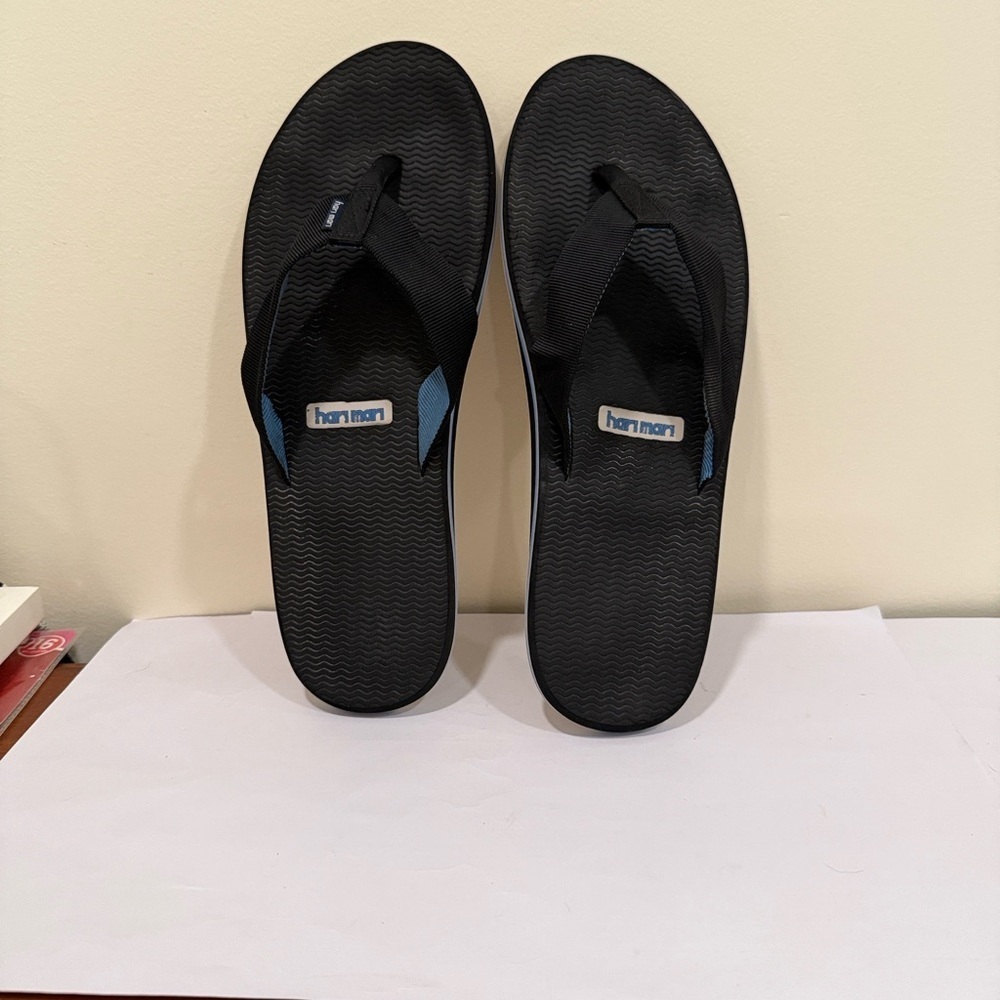 Hari Mari Men’s Black Flip-Flops Sandals (13)